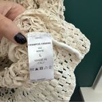 Chloé CHLOE white open knit round neck sweater Photo 4