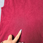 Carmen Marc Valvo Carmen by  Mock Neck Zip Shoulder Knit Top Photo 3