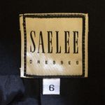 Saelee Black Vintage Sash Cocktail Occassion Mini Dress 6 Photo 9