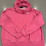 Nike  hoodie slouchy neck size women's small has paint near wrist Photo 0