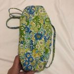 Vera Bradley English Meadow Small Y2K Bag Baguette Shoulder Crossbody Green Blue Photo 5