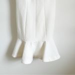 Likely  Harlow Sleeveless White Ruffle Flounce Mini Dress 4 Photo 6