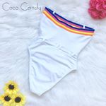 Juicy Couture 🆕 White Terry One Piece Swimsuit Photo 5