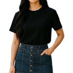 Gap Y2K Button Front Denim Skirt Blue Size 12 Festival Dummer Boho Vintage Cute Photo 0