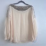 Tory Burch Aaeden 100% Silk Long Sleeve Lined Tunic Blouse Size 6 Photo 8