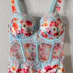 Victoria's Secret  Very Sexy Floral Lace Balconette Corset Top NEW Size Medium Photo 4