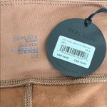 Aerie NWT Offline by  Real Luxe Faux Leather Leggings in Camel - Size Large Photo 11