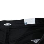 Old Navy  High-Waisted Cuffed Black Jean Shorts Photo 5