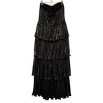 Revolve Lovers + Friends Mya Midi Dress in Pewter Shimmer Photo 3