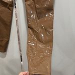 House Of CB  Glossy Tie Dye Tan Skinny Pants Photo 5
