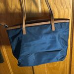 Michael Kors Kempton Tote Navy Blue Nylon Purse Photo 6