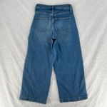 Universal Threads Universal Thread Jeans Womens 0/25R Blue Denim Cotton Highest Rise Wide Leg Crop Photo 4