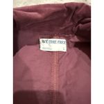 Free People NWT $178  Jayde Cord Flare Jumpsuit Wine L Cottagecore Western‎ Retro Photo 10