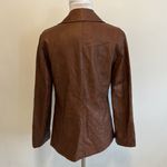 I am gia I. Am. Gia Brown Faux Leather Jacket Photo 1