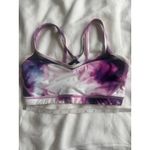 Lululemon Galaxy Sports Bra Athleisure Workout Abstract Watercolor Photo 3
