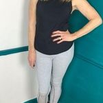 Norma Kamali  grey seamed leggings Photo 0