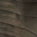 Larry Levine  Brown Linen Skirt. Beautiful detail with vertical pleats.Lined Skrt Photo 2