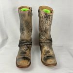 Bed Stu  Cobbler Series Distressed Boots Size 8.5 Cowboy Leather Photo 1