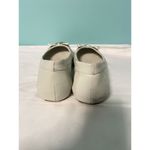 ALDO  shoes women‎ Cream Size 10 loafers Tassels , S-268 Photo 3