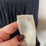 Arket Sweden Long Sleeve Cotton Midi Dress Black Medium Photo 6