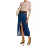 AQUA  Pastel Knit Sweater Colorful Striped Pullover‎ Crew Neck Casual Top M Photo 1