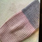 SheIn  vneck ripped detail colorblock sweater NWT sz small Photo 4