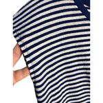 Velvet Tees velvet by Graham & Spencer Dress Navy/White Sleeveless Stripe Tie Waist Sz Small Photo 5