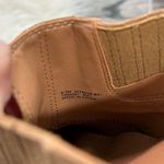 Frye Rowen Gore Mule Beige Suede Leather Block Heels Photo 10