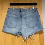 PacSun  Mid Rise Jean Shorts With Raw Cut Hem - Size 27 Photo 1