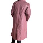 London Fog Vintage Long Trench Coat Women's Classic Button Up Outerwear Size L Photo 4