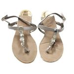 Sam & Libby 🆕  jeweled thong gladiator sandals 8.5 Photo 0