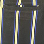 Ann Taylor Women’s  Factory Striped High Rise Wide Leg Pants Size 2‎ Blue & White Photo 9