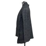 Michael Kors Gray Wool Cardigan Womens Crochet Chunky Granola Girl Soft Prep XS Photo 3