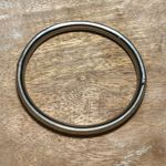 Sterling Silver Etched Floral 925  Bangle Photo 7