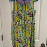 Kate Spade Silk Blend Tropical Print Collared Dress – Size 6 (measured ptp 18in) Photo 0