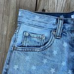 superdown Kenzie Star Denim Shorts Light Blue Wash Size 24 Photo 6