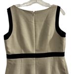 Evan Picone Evan-Picone Women's Beige Sheath Dress Size 10 Knee Length Formal Work Photo 4