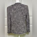 Ann Taylor  Womens Cropped Tweed Jacket/Blazer Size Medium Photo 4