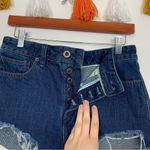 Free People Logan Denim Shorts Rinse Wash Size 26 Photo 5