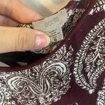 Urban Outfitters Ecote burgundy paisley print mini dress size 0 Photo 1