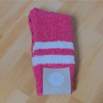 Richer Poorer Pink Hope Slipper Crew Socks Barbiecore Sticky - Size US 5-10 Photo 3