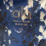 Alo Yoga Alo Blue Patterned Leggings M Photo 9