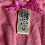 Downeast  Basics Romantic Lace Tank Top M Pink Peach V Neck Stretch Sleeveless Photo 4