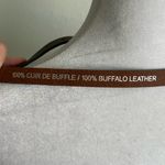 American Vintage  Brown Leather Belt Minimalist Design prong closure Photo 8