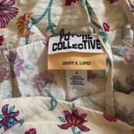 Future Collective Floral Empire Waist Ruffle Midi Dress Size 6 Pink Photo 5