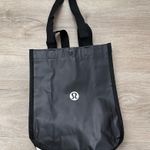 Lululemon  Reusable Shopping Tote Bag Black and White Photo 0
