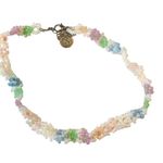 Brooklyn and Bailey Lash Next Door Summer Beaded Clasp Necklace Choker Set Purple Photo 3