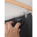 BLANK NYC Vegan Leather Leggings Size Medium Black Mini Boot Cut NEW Photo 5