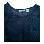 Ann Taylor Vintage 1990’s  black velvet full Catsuit Bodysuit Zenrai  Size small Photo 8