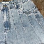Peach Love California  Denim Tennis Skirt❤️ NWT size small Photo 1